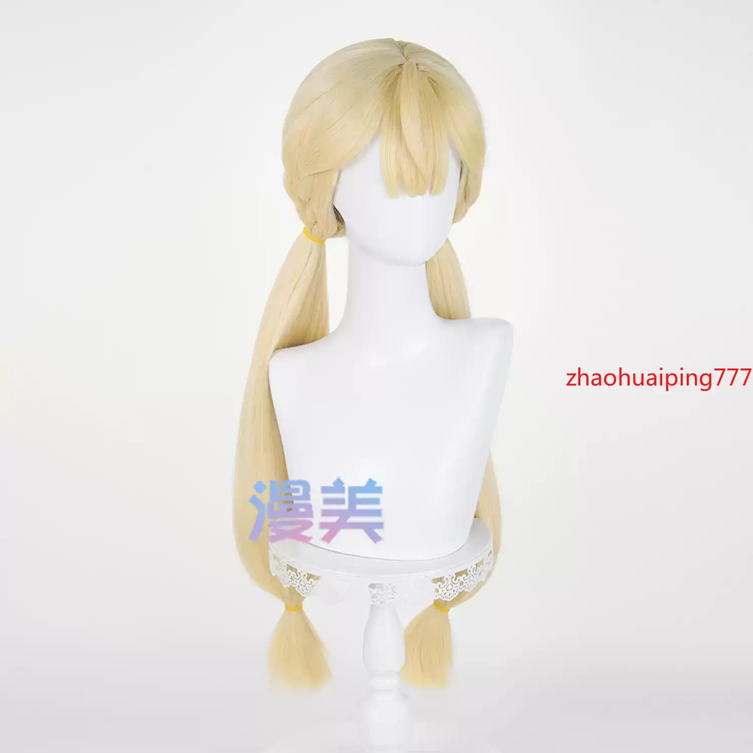 Zenless Zone Zero Alice Thymefield Wig Heat Resistant Synthetic Hair Halloween