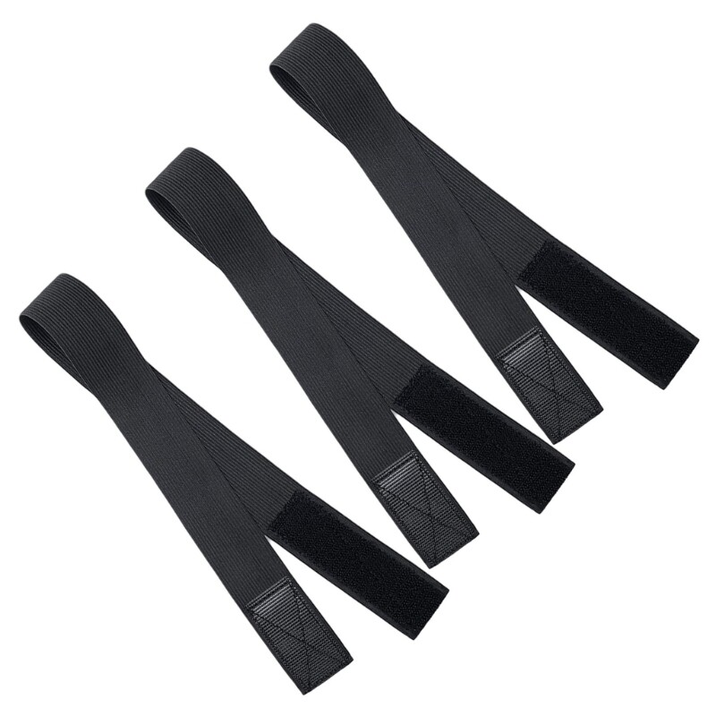 3pcs Elastic Wigs Bands Adjustable for Effortless Laying and Styling Comb