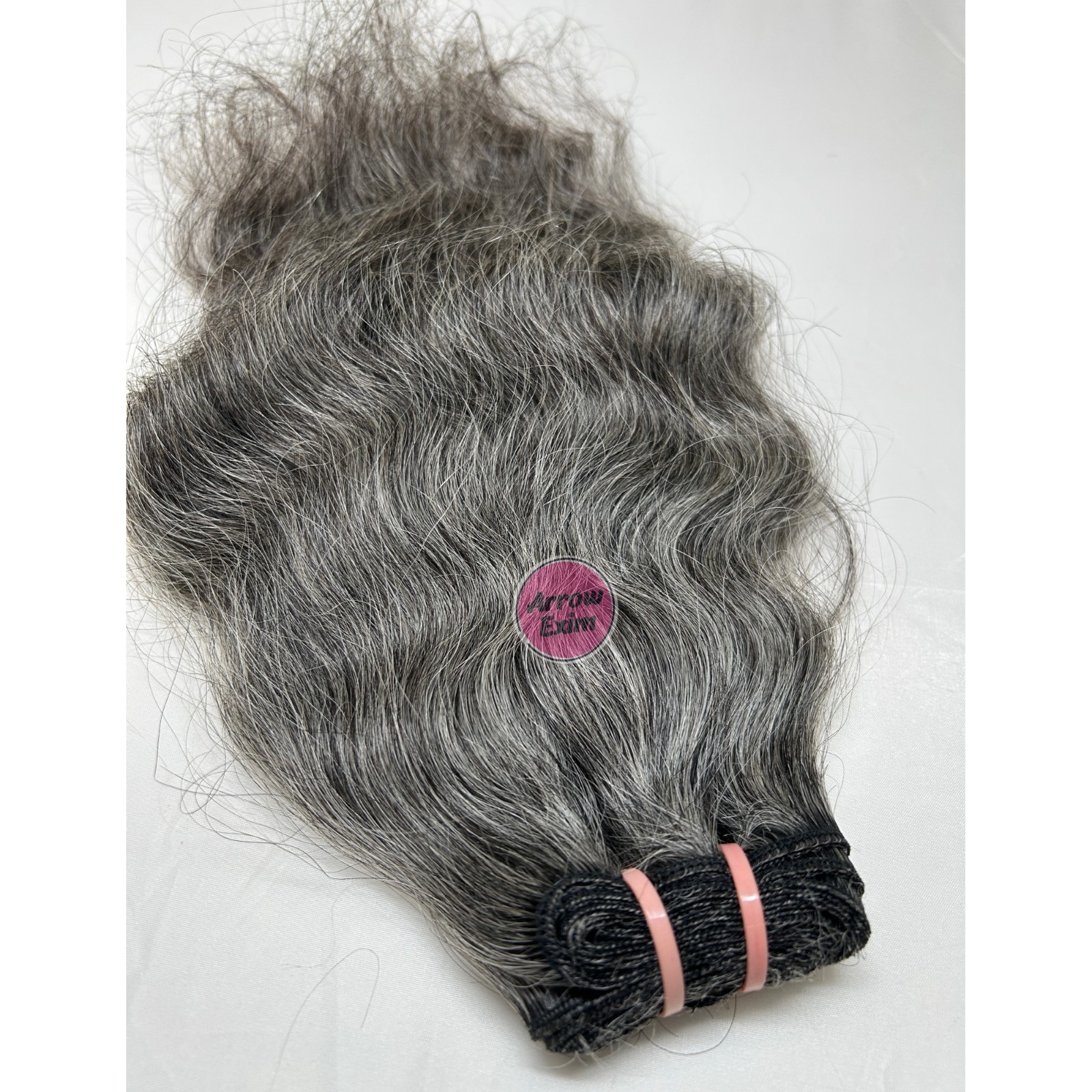 Grey Raw Natural Wave Cuticle Aligned Remy Human Hair Bundles