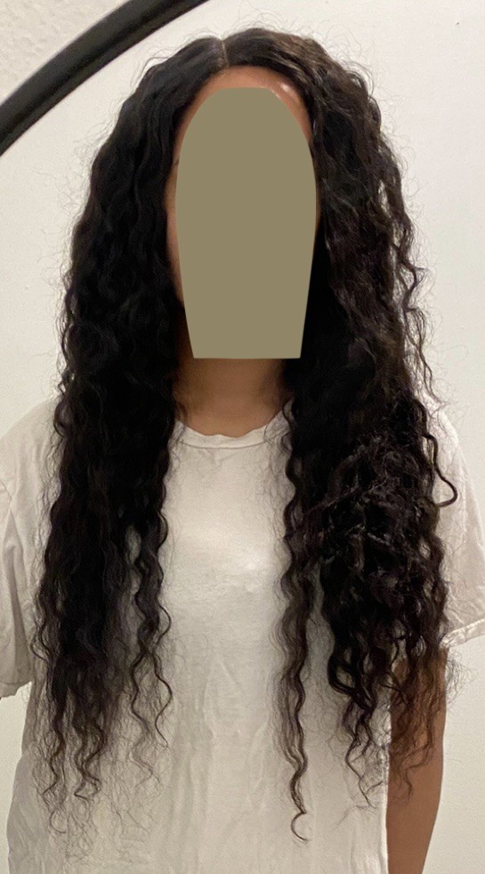 100% Human Hair, 4×4 Lace Closure Wig, 29”
