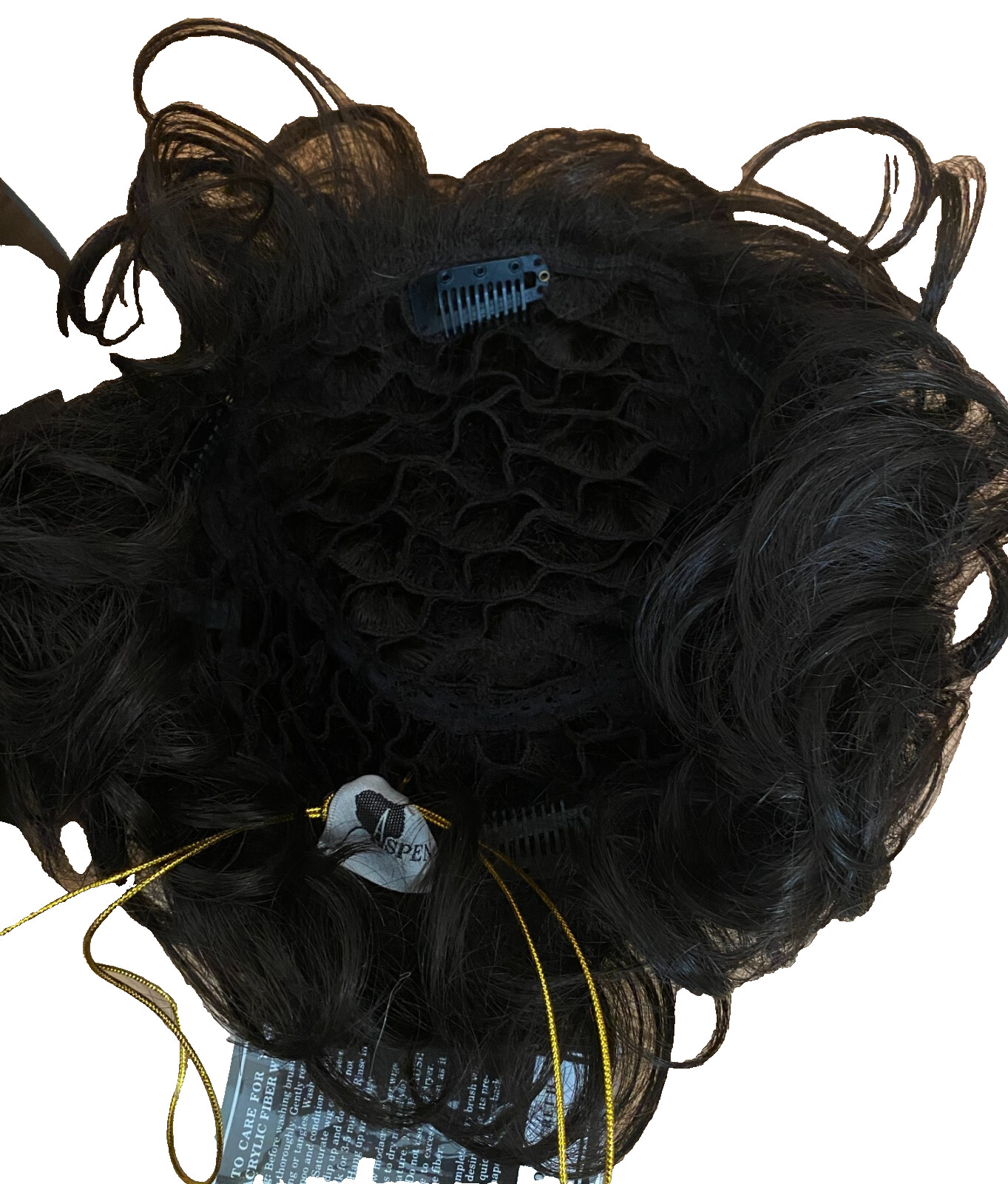 NEW Aspen Topper Top Piece CP-10 Top Secret Synthetic Hair in 4 Dark Brown BOXED