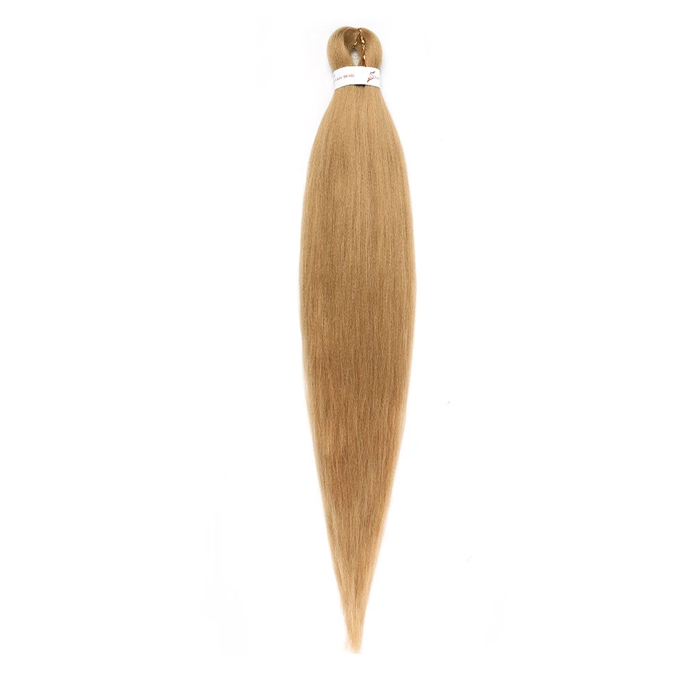 Hot Water Setting Pre-stretched Braids Hair Itch Free Ombre Synthetic Extensions