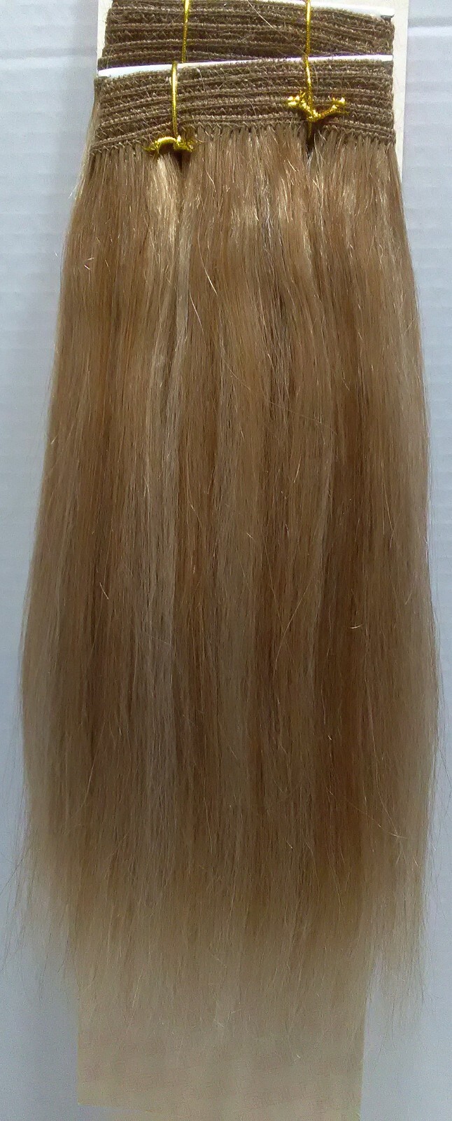 color D14/22 100% Human Hair for Weaving 10 inch long 30 inch wide mix blonde