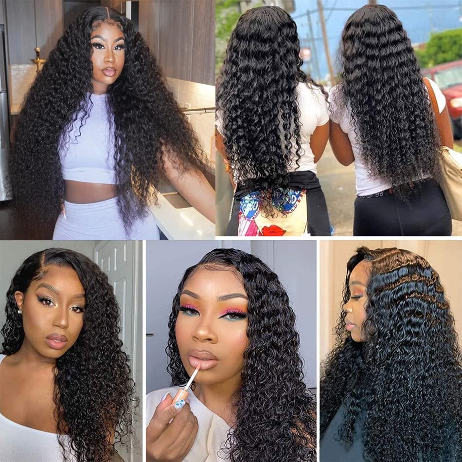 Mamart 26 28 30 Inch Curly Wave Human Hair Bundles Kinky Curly Bundles Hair