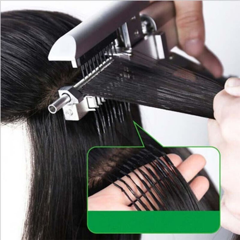 6D Salon Fusion Human Hair Extension Machine Connector Tool Kit Set