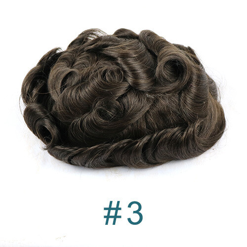 Bond Mono&Pu Front with NPU Male Wig Breathable Hair Prosthesis Capillary Toupee