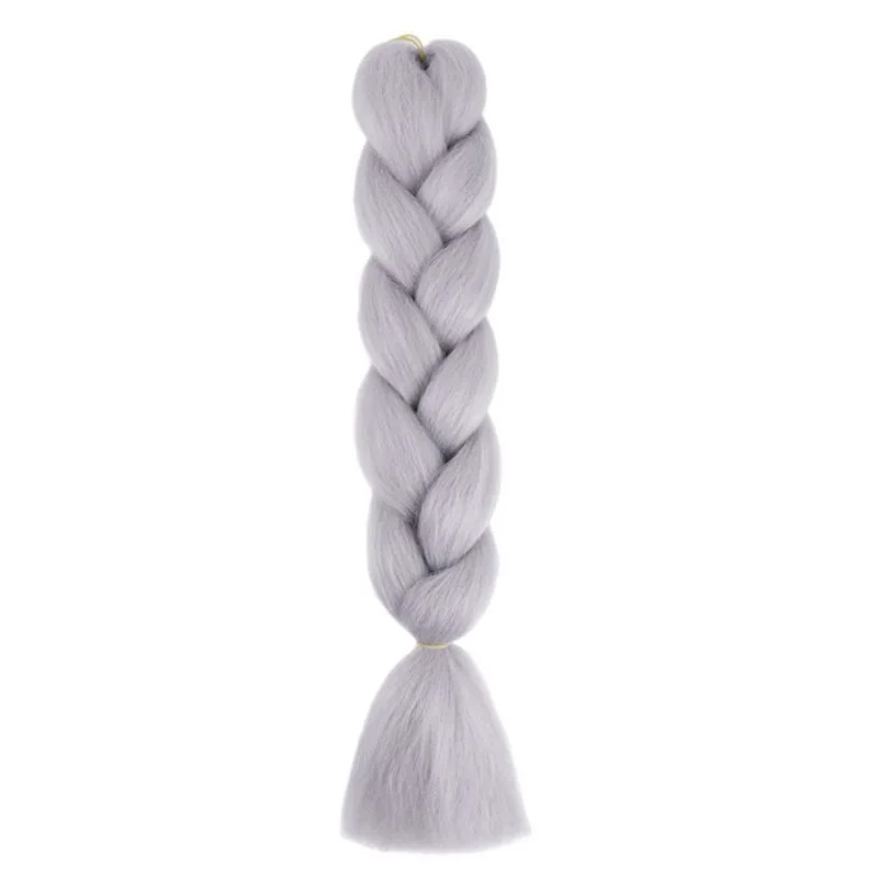 24Inch Synthetic Yaki Straight Braiding Hair Extensions for Women Dreadlocks
