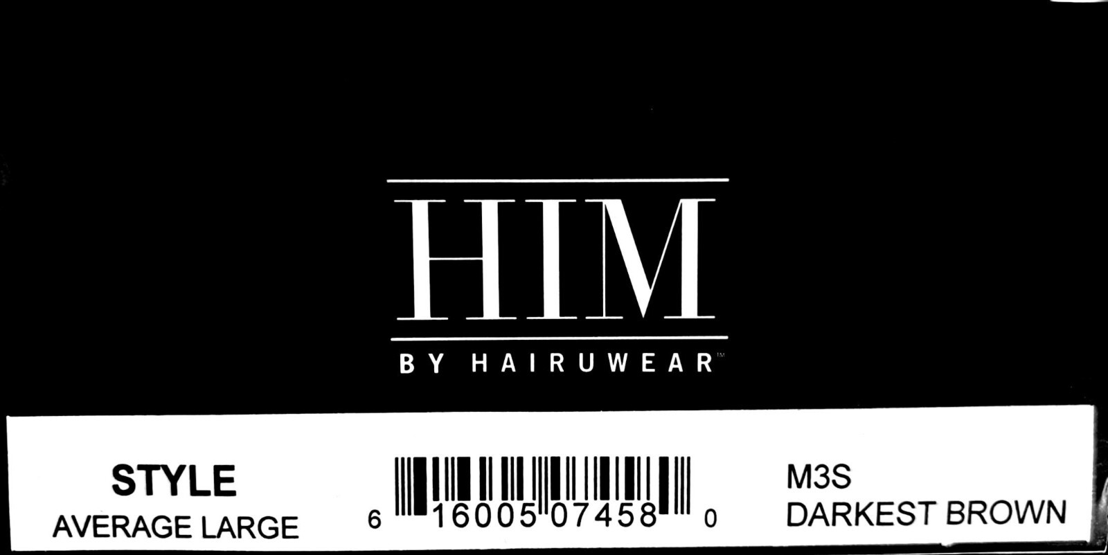 STYLE-Him Wig Dark brown LaceFront Anti-Slip HeatSafe – M3S
