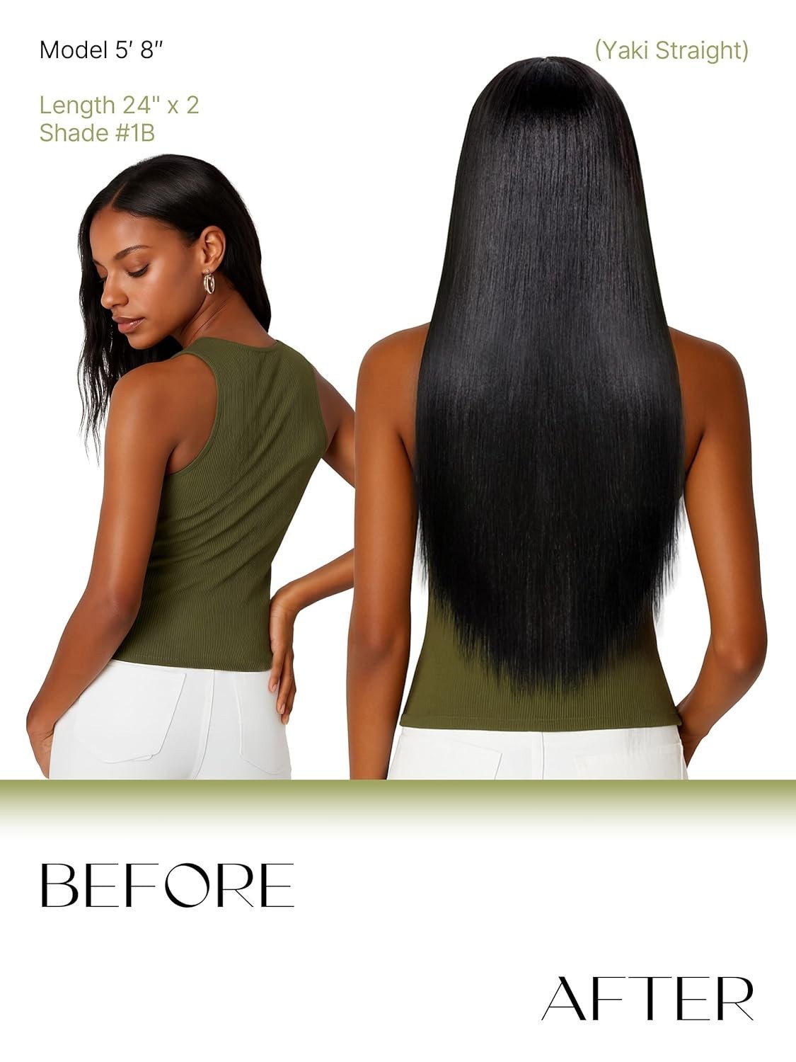 Remy Clip In Human Hair Extensions #1 Jet Black 16 inches 100 grams 7 Pieces