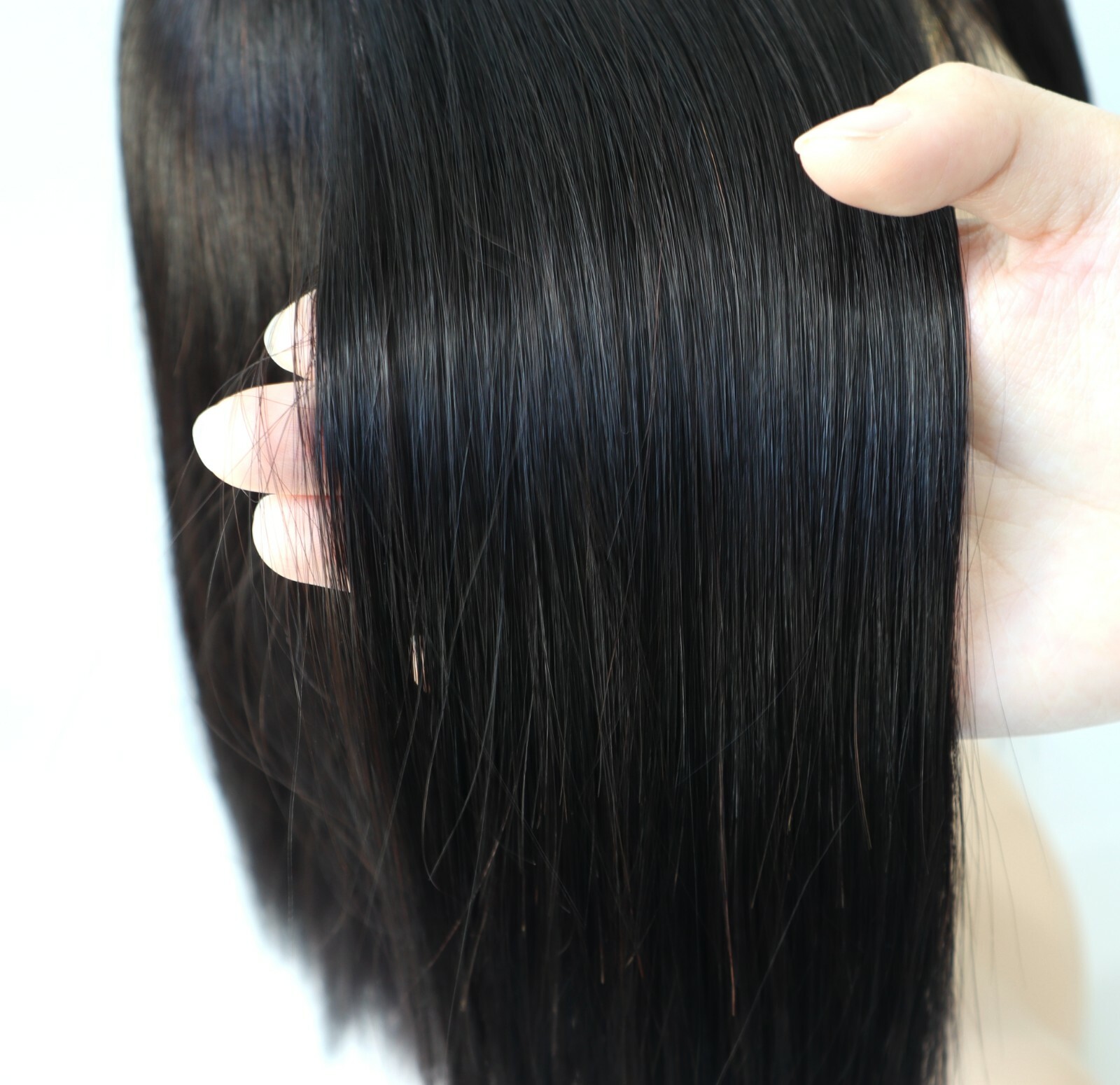 天然女式 Topper 中国 Remy 头发替换 Toupe Systems Top Piece16 英寸-