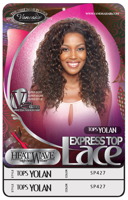 VANESSA SYNTHETIC EXPRESS TOP LACE WIG HEAT WAVE LONG CURLY – TOPS YOLAN