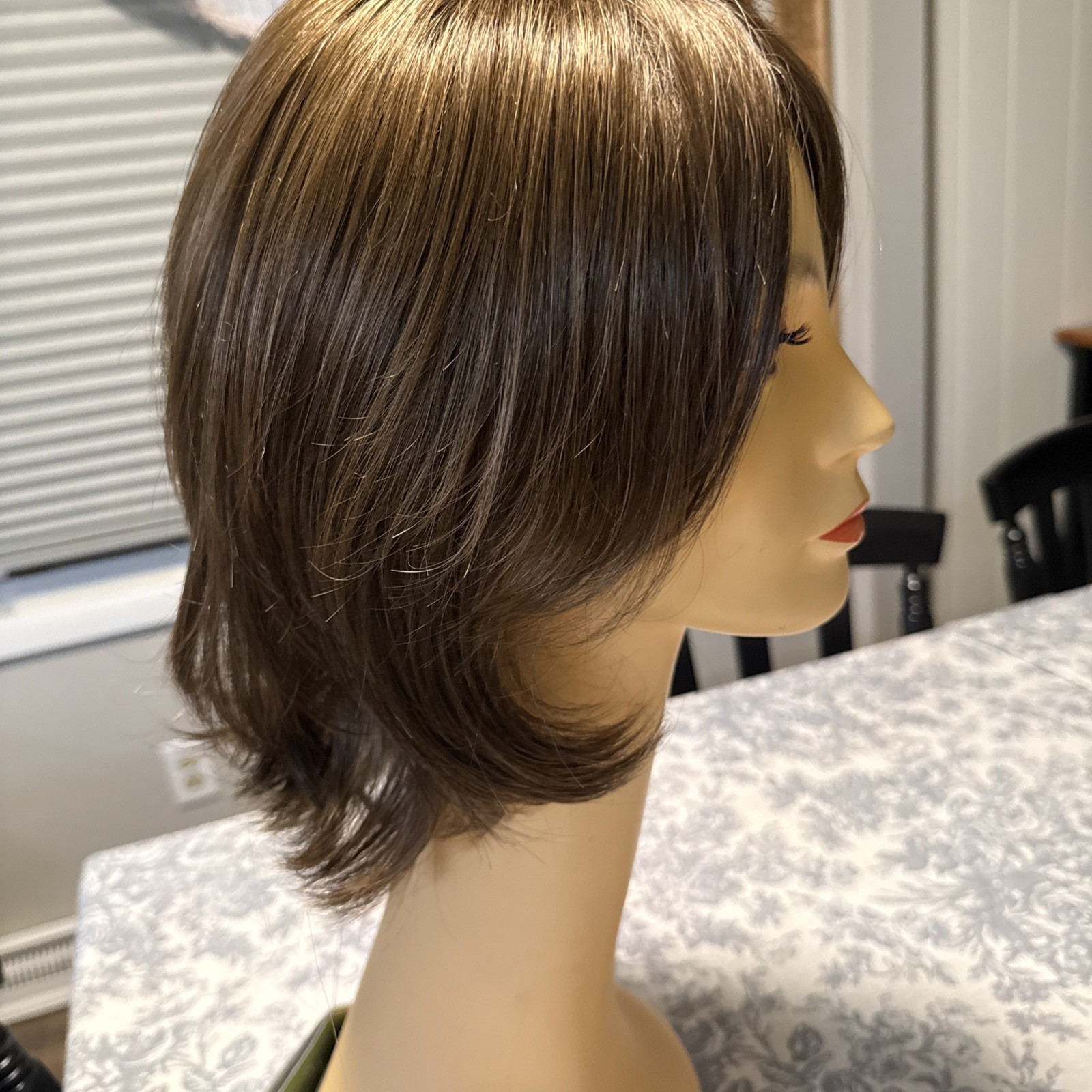 Estetica Designs Front Lace Line Wig Blake R9/12 Dark Brown Medium Length