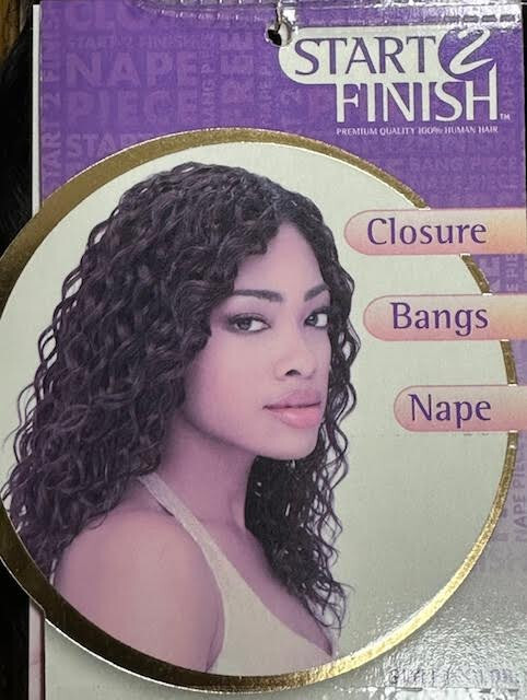 Sensationnel 100% Human Hair for Weaving START 2 FINISH HH RIPPLE DEEP WVG