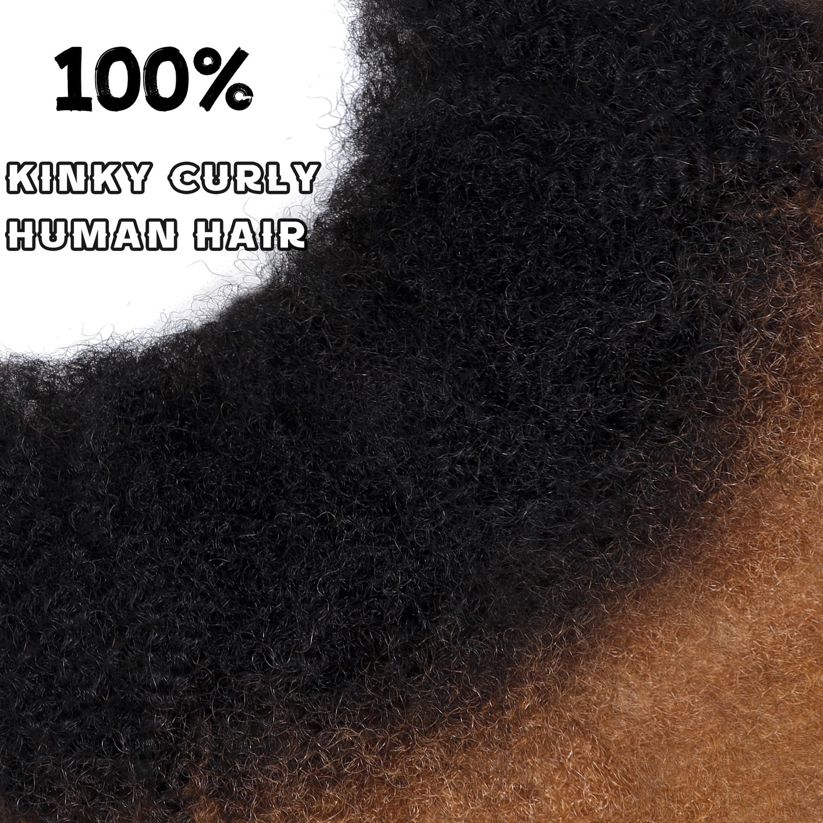 Mibeke Afro Kinky Bulk Human Hair 4C Afro Kinky-Curly Bulk Human Hair For Twist