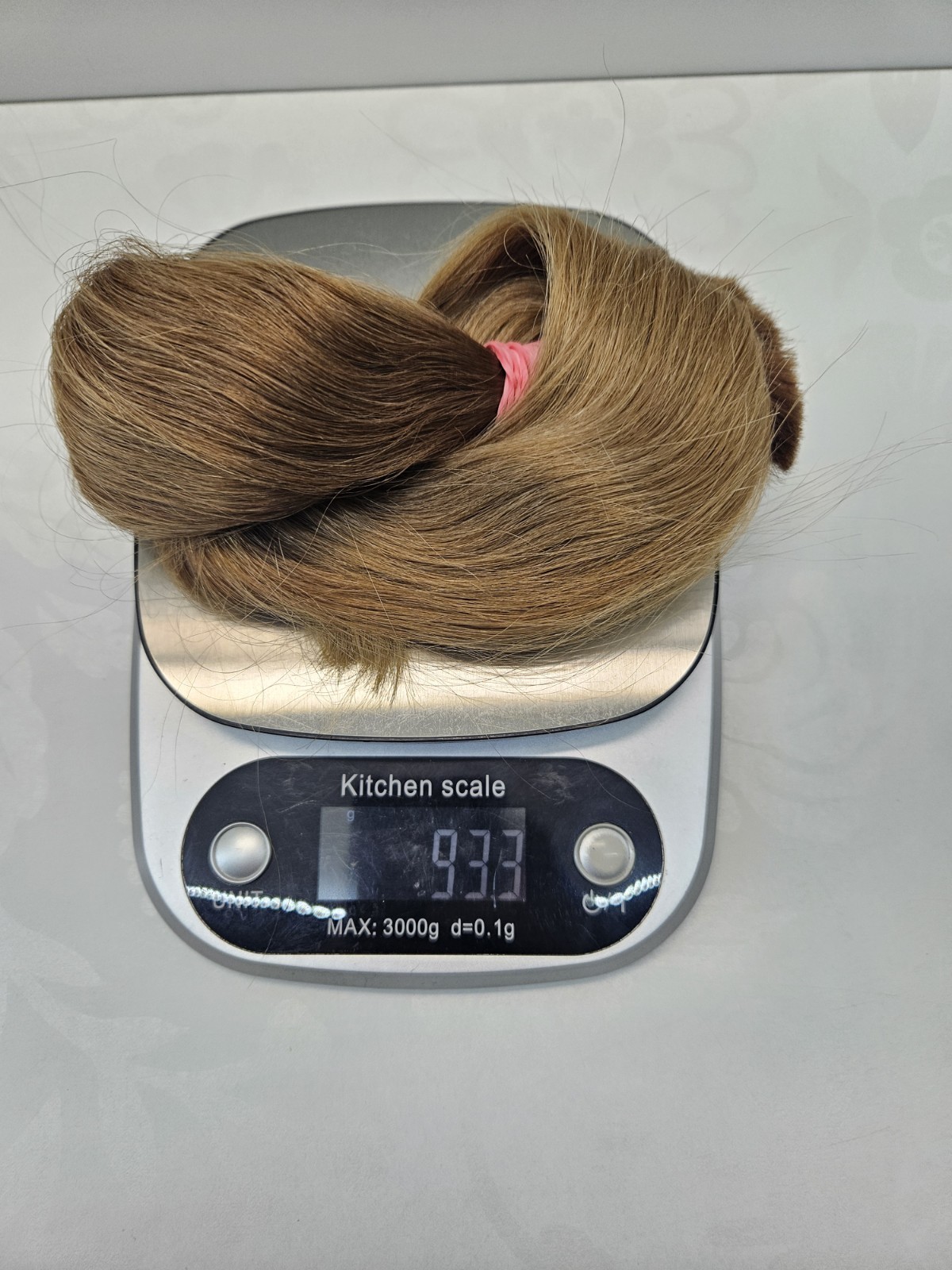 Natural Ukrainian (Russian) Slavic Hair Golden Blonde 45cm/17,7″ & 67gr/2,36oz