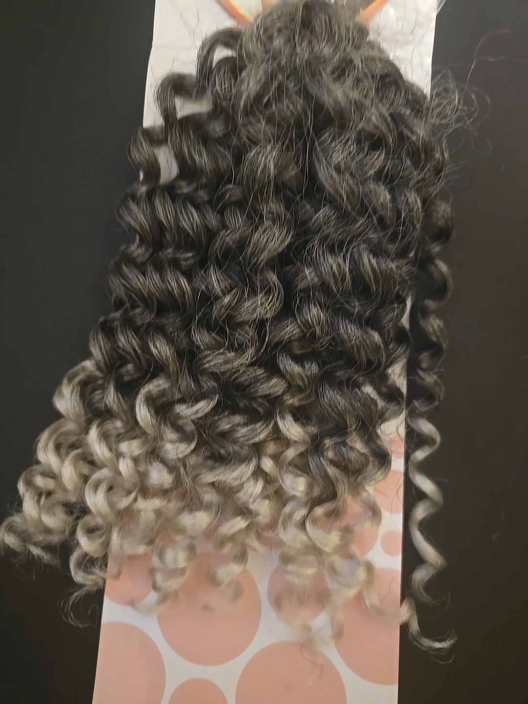 Rast Afri Bahama Curl (Synthetic) Color BT1B/Gray