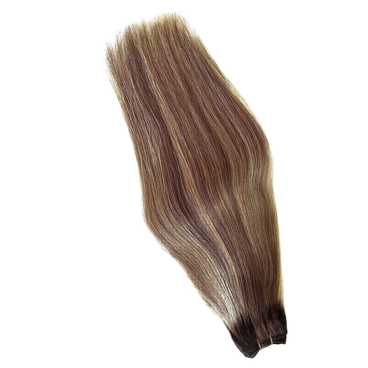 Valiilo 14 Inch Human Hair Extensions Sew In Hair Extensions Real Human Hair