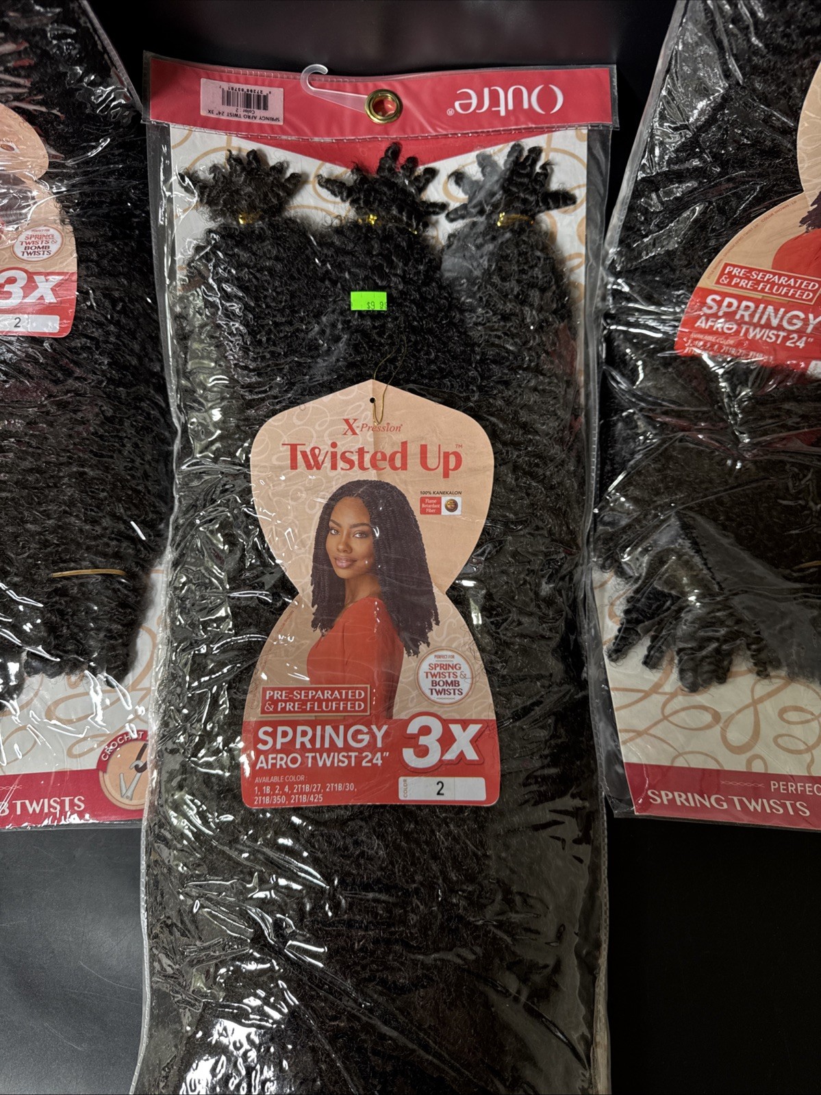 Outre X-Pression & Vivica Synthetic Hair Lot 5 Packs ( See Details On Pictures)
