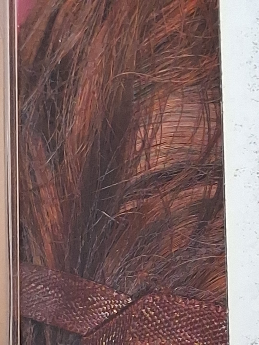 Hair Do Clip On Jessica Simpson Auburn Copper 15″ Wavy Hair Extension Ken Pavès