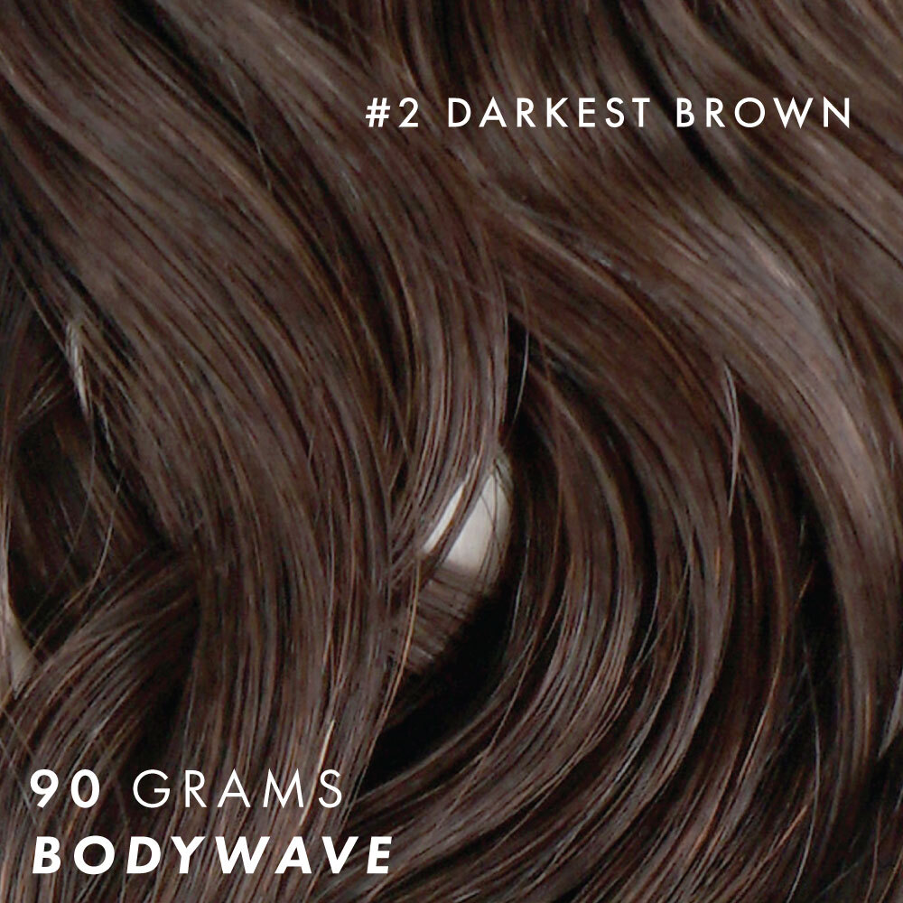909 Bodywave Exclusive Weft by The Hair Shop Remy Human Hair Extensions 90g