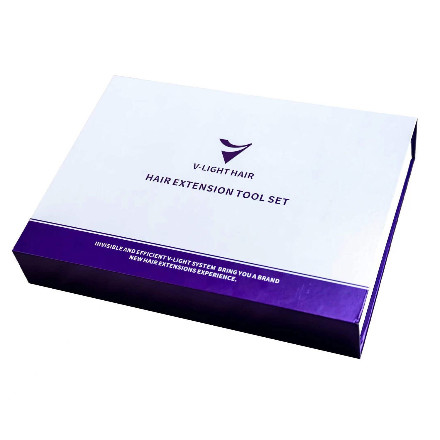 V Light Hair Extensions Kit Set Hair Piece v light hair extension machine glue