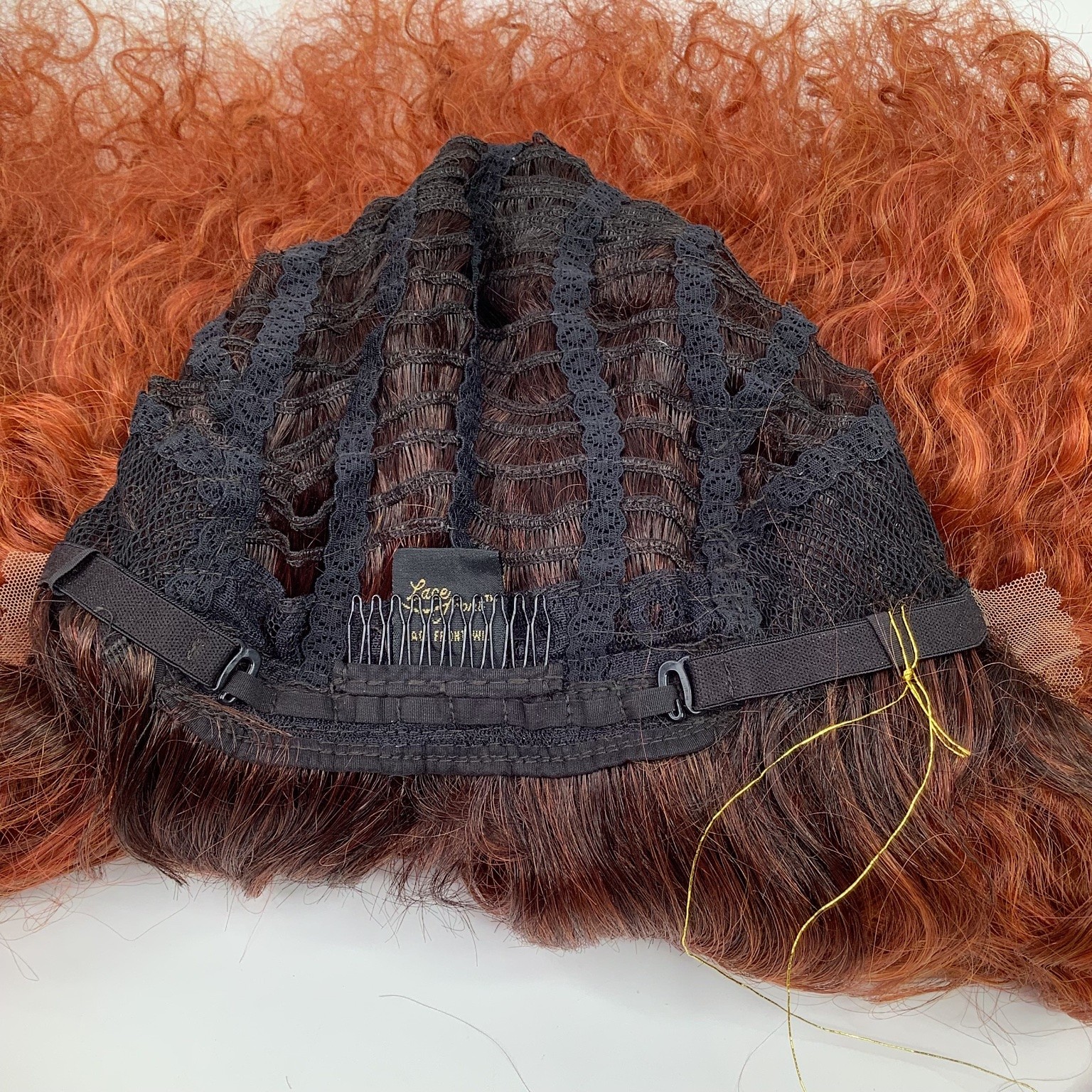 Outre Lace Front Wig Solana DR Sienna Copper Heat Resistant Fiber