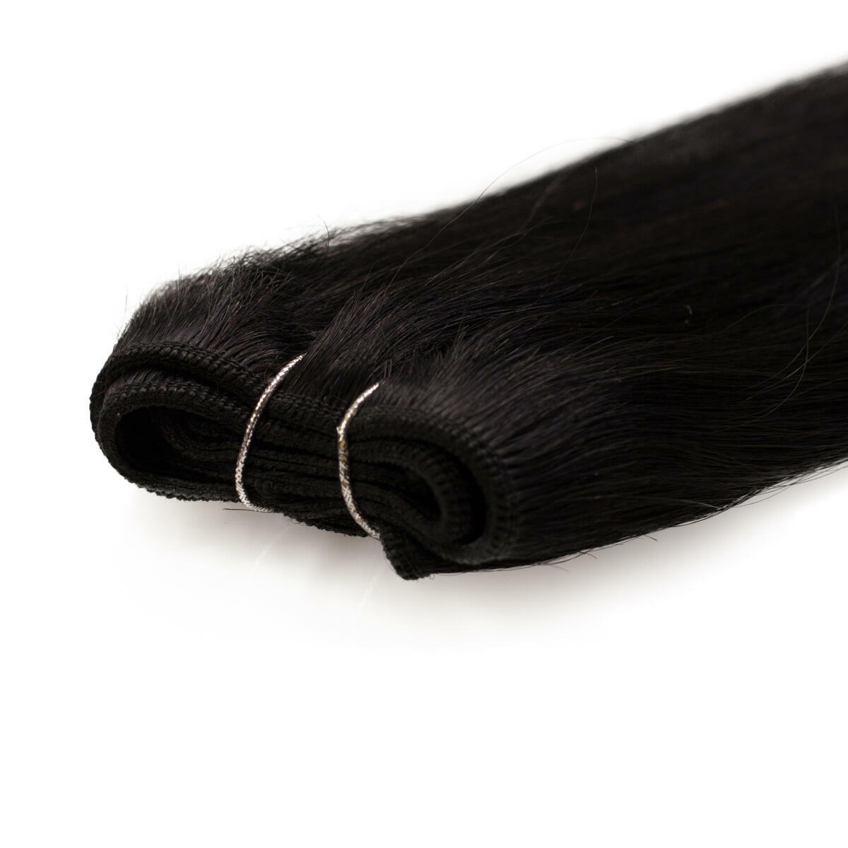 24″ Indian Human Remy Weft Hair Extensions Black/Brown/Blonde Double Drawn 50g