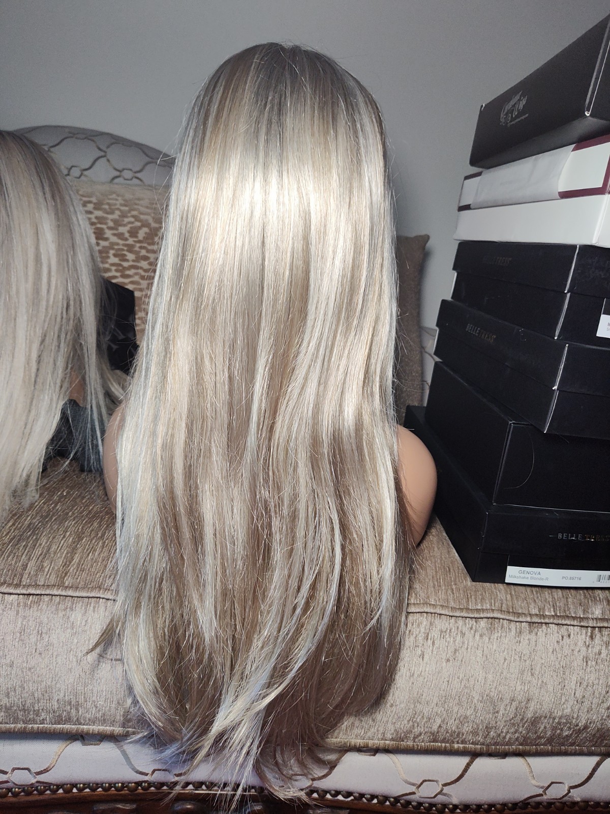 BNWT Jon Renau Avery Palm Springs Blonde Long Mermaid Synthetic Hair