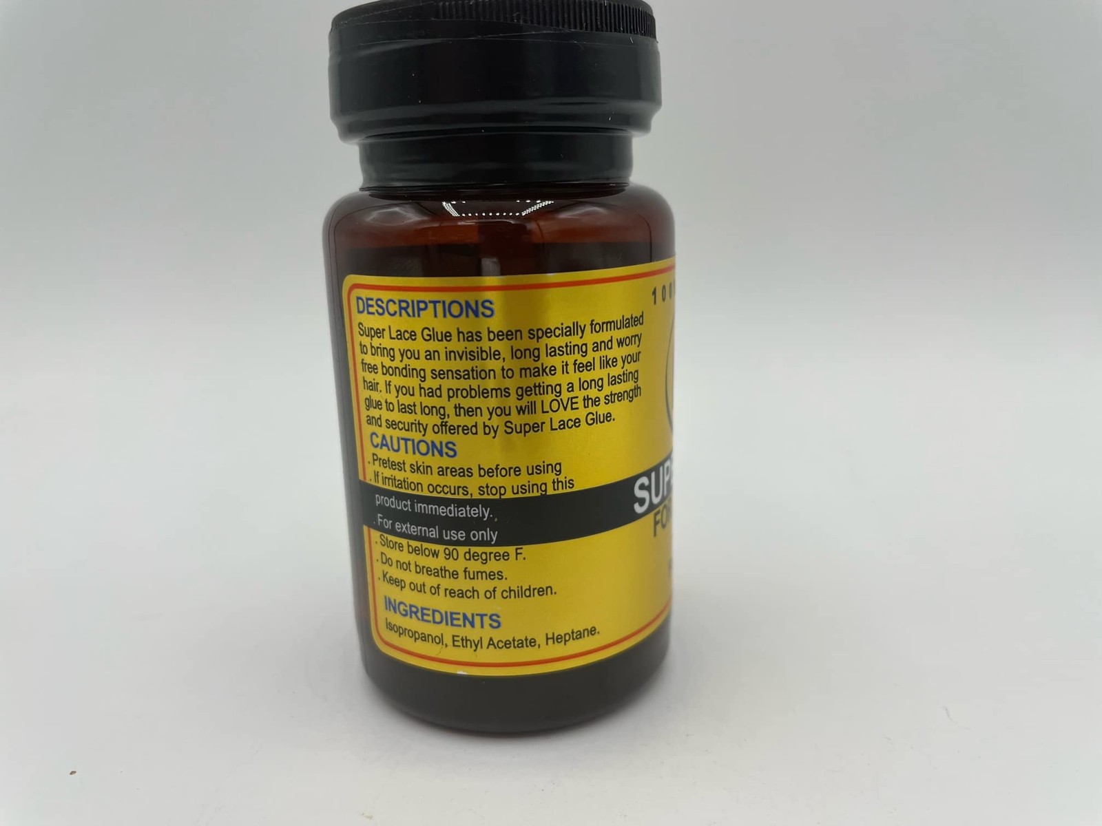 Blue Moon Beauty Bmb Super Lace Glue For Lace Front Wigs Super Hold 3.4 Oz