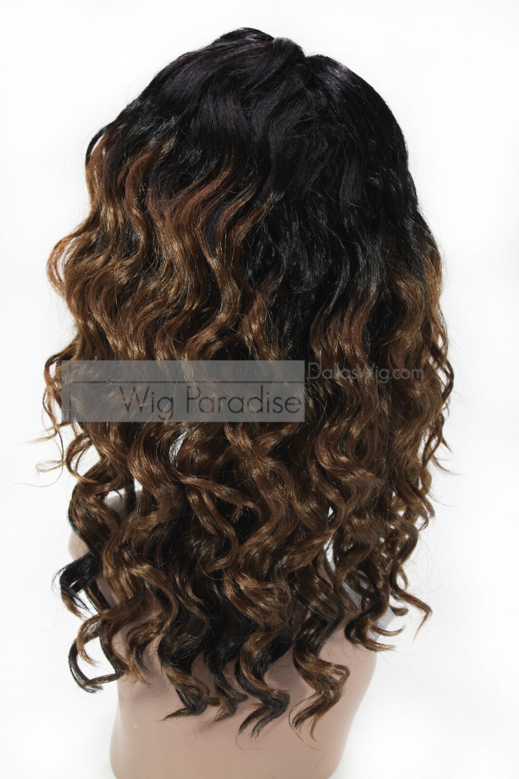 SALE Synthetic Loose Wave with Skin Top Curly Beyonce Oprah Style Jordin Wig