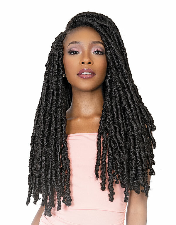 Janet Collection Nala Tress Synthetic Crochet Braid Hair POETRY LOCS 24″