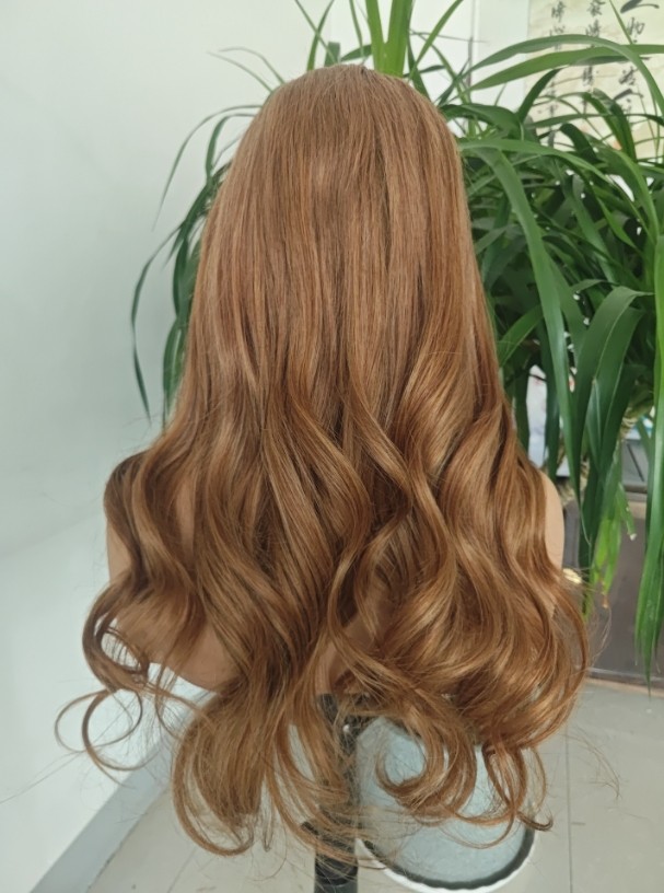 24Inch Ombre Blonde Wave 100% Human Hair Wig 13×4 Lace Front Wigs
