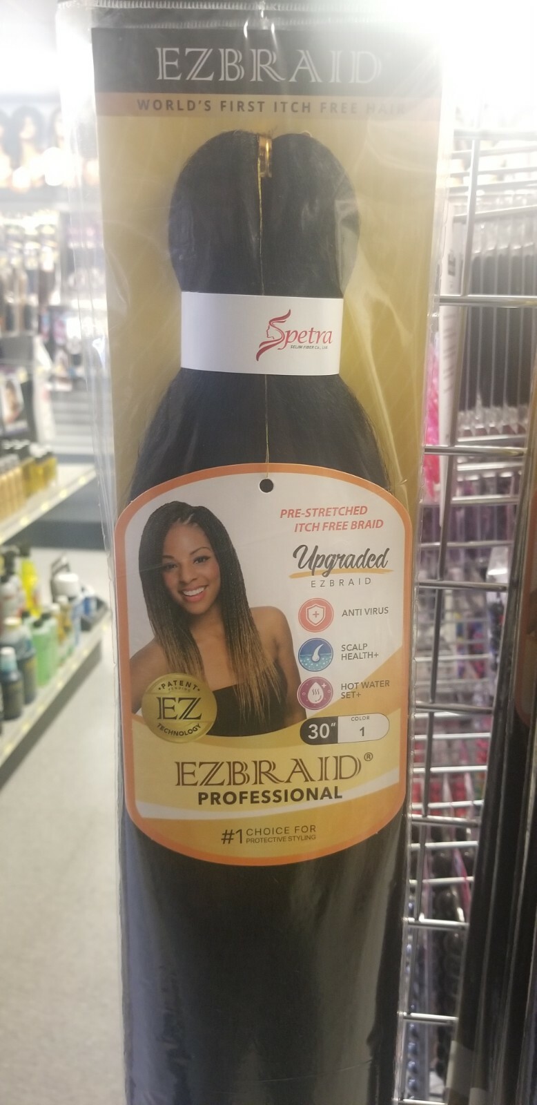 Spetra Hair EZ Braid 30″ Professional Pre-Stretched Itch Free Braid hair