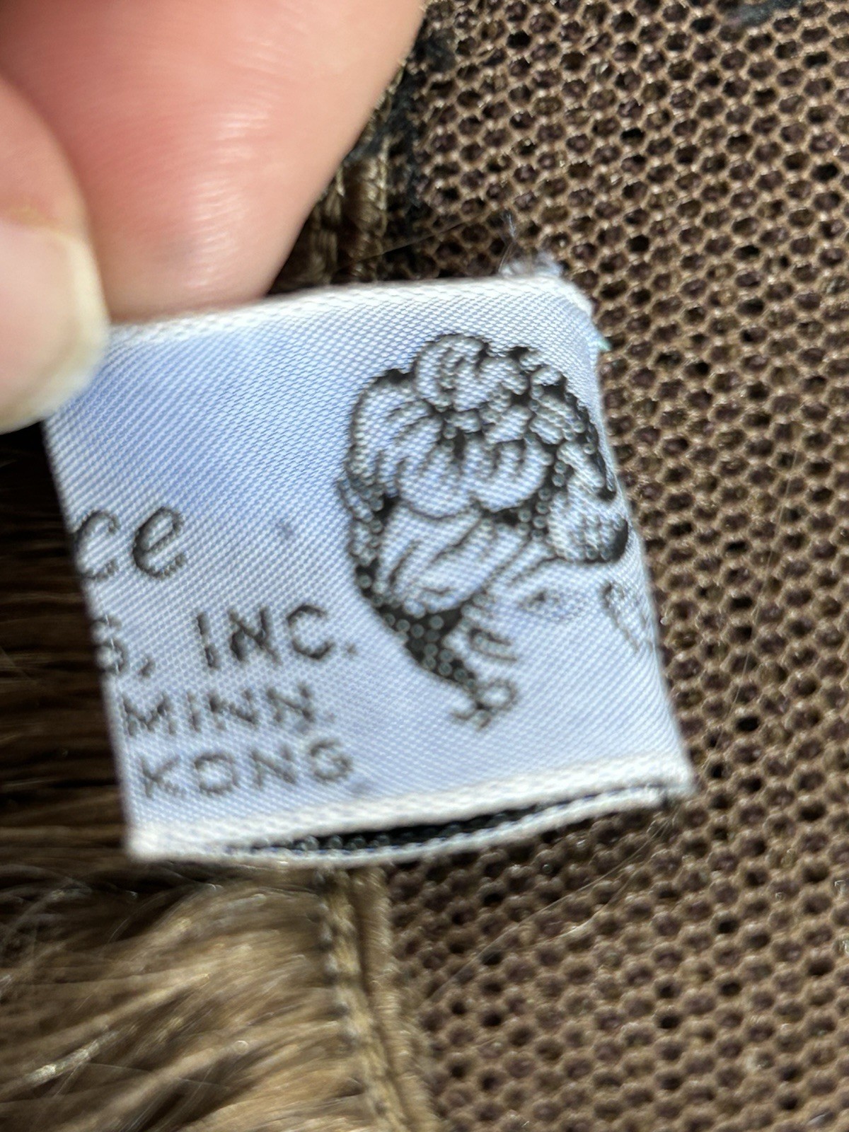 Vintage Human Hair Wiglet Topper Dark Blonde Light Brown Hairpiece Hong Kong