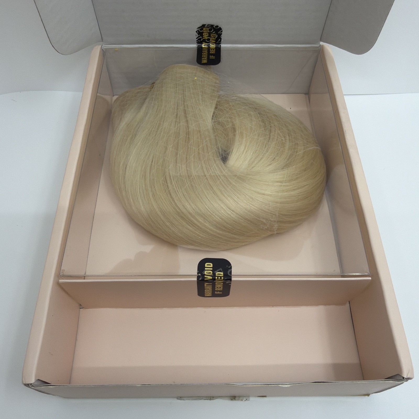 BELLAMI Silk Seam 18” Hair Clip In Beige Blonde N #90 4 Pieces Remy Human Hair