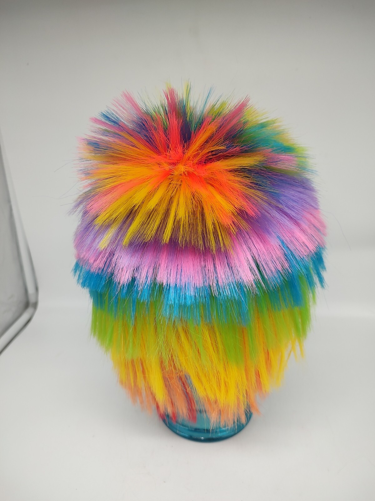 Imagineering Toyakalon Rainbow LGBTQ Gay Pride MULLET WIG,