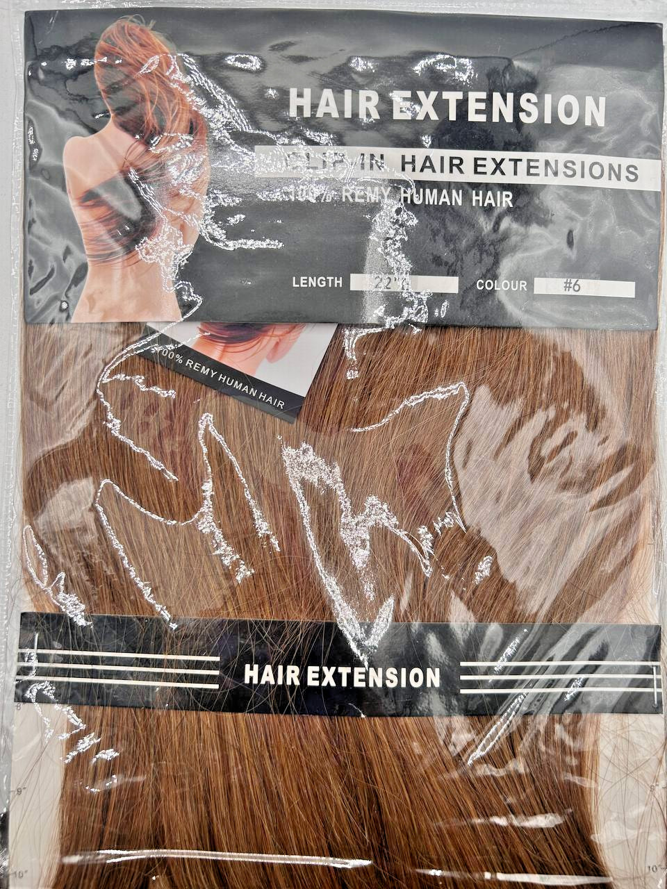 MY-LADY 22IN Double Weft Human Hair 8PCS Clip in