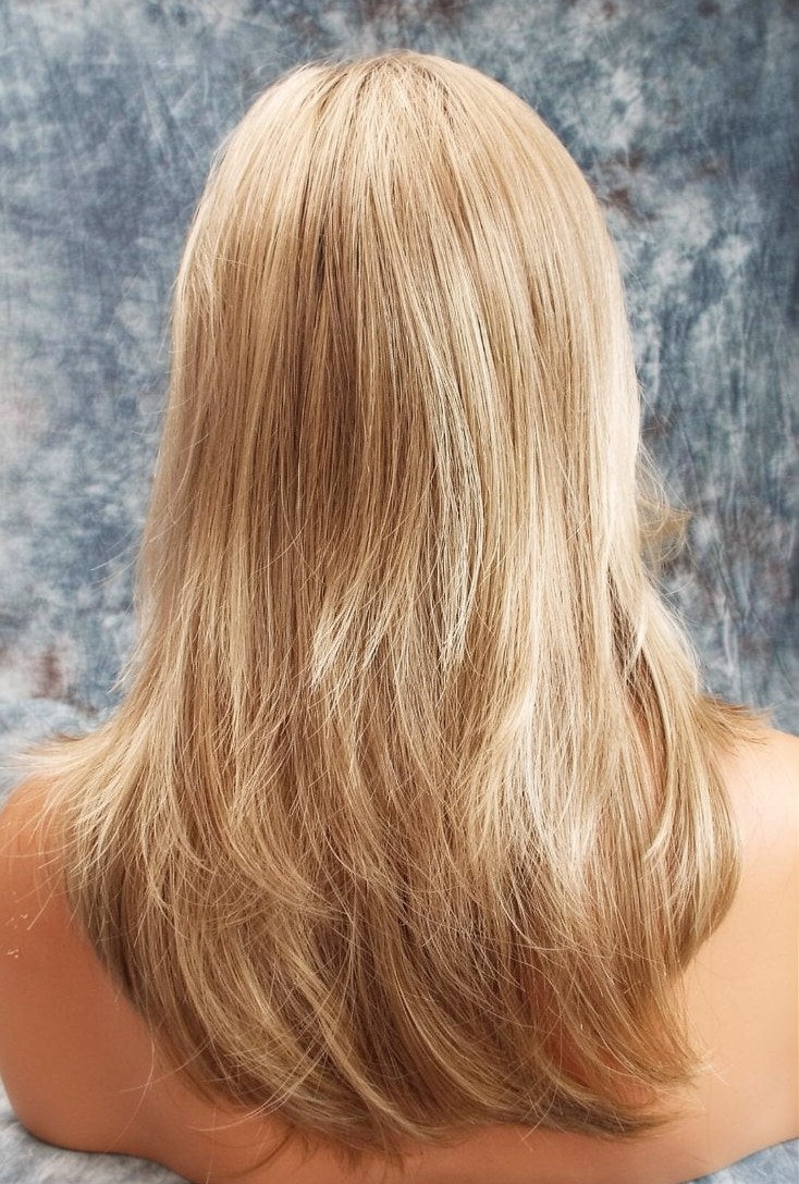Mackenzie Lace Front Part Designer Wig ELEGANT SHARP ROOTED BLONDE | RH1488RT8 |