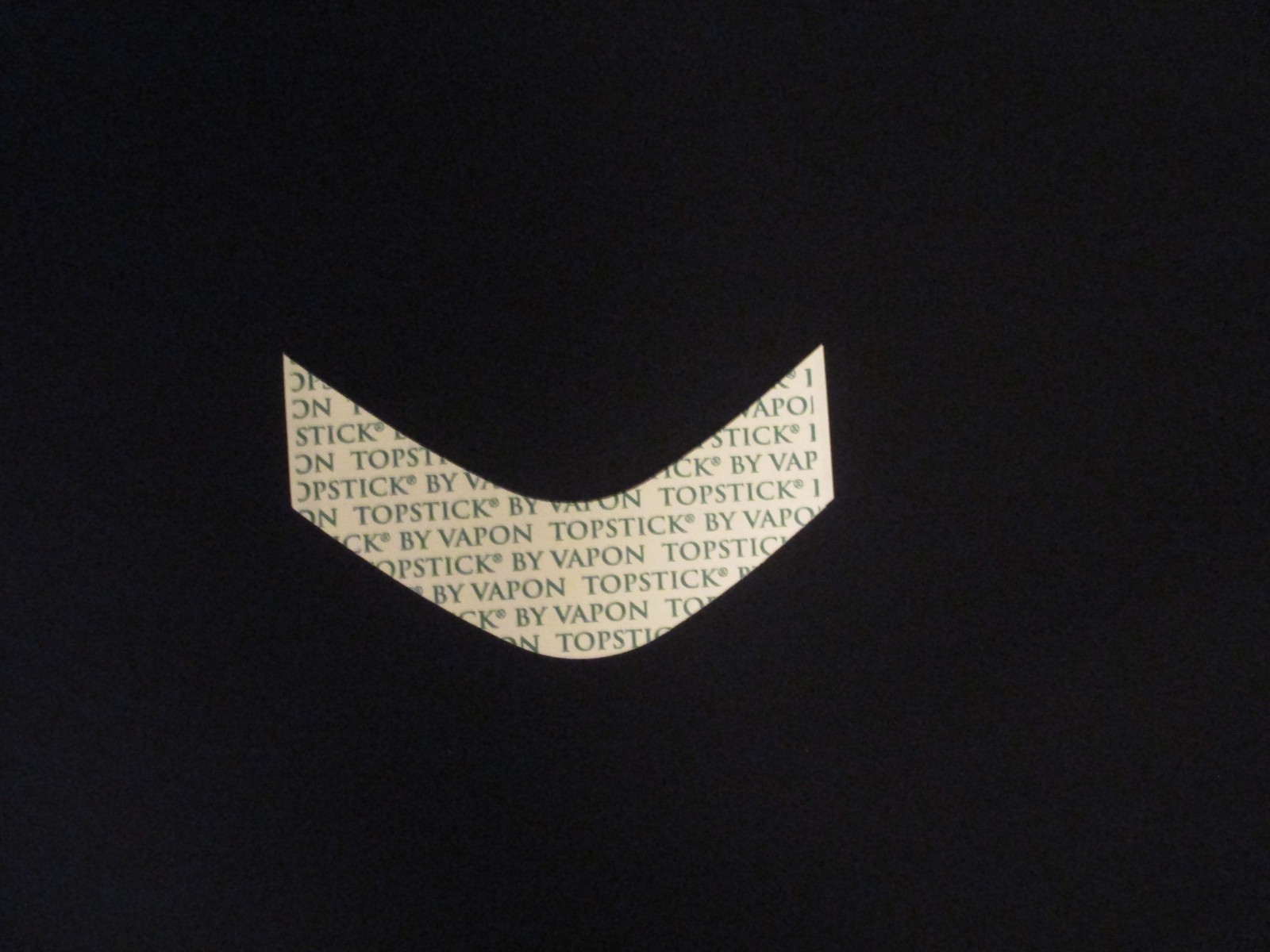 Vapon Topstick Custom Cut Front”B Curve”200 Piece Clear,Double Sided Tape ~Wigs.