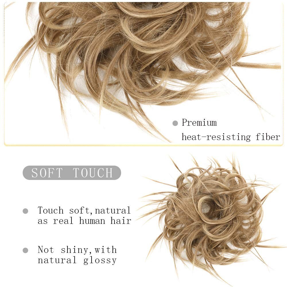 Fashion-Forward Messy Bun Hair Extension – Quick Updo Solution for All Occasions