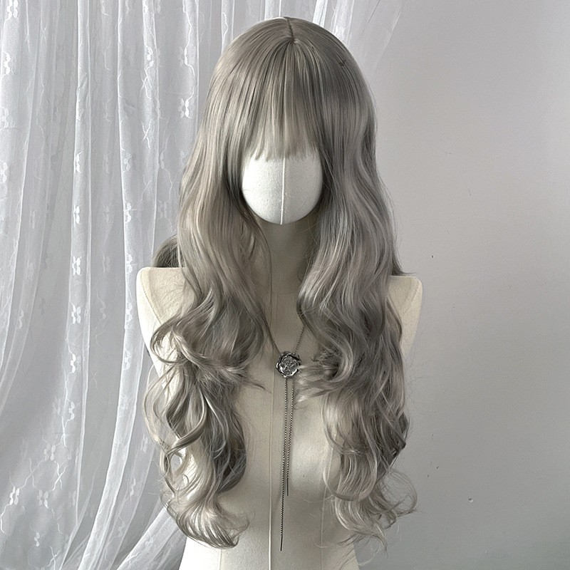 Women Curly Wigs Long Full Hair Girl Universal Cosplay Costume Anime Wave Wig AU