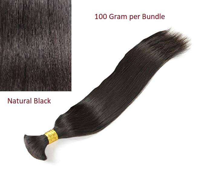 Bulk Mink Hair 22 Inch Best Quality Braids Human Hair In Body Wave 100g/PACK
