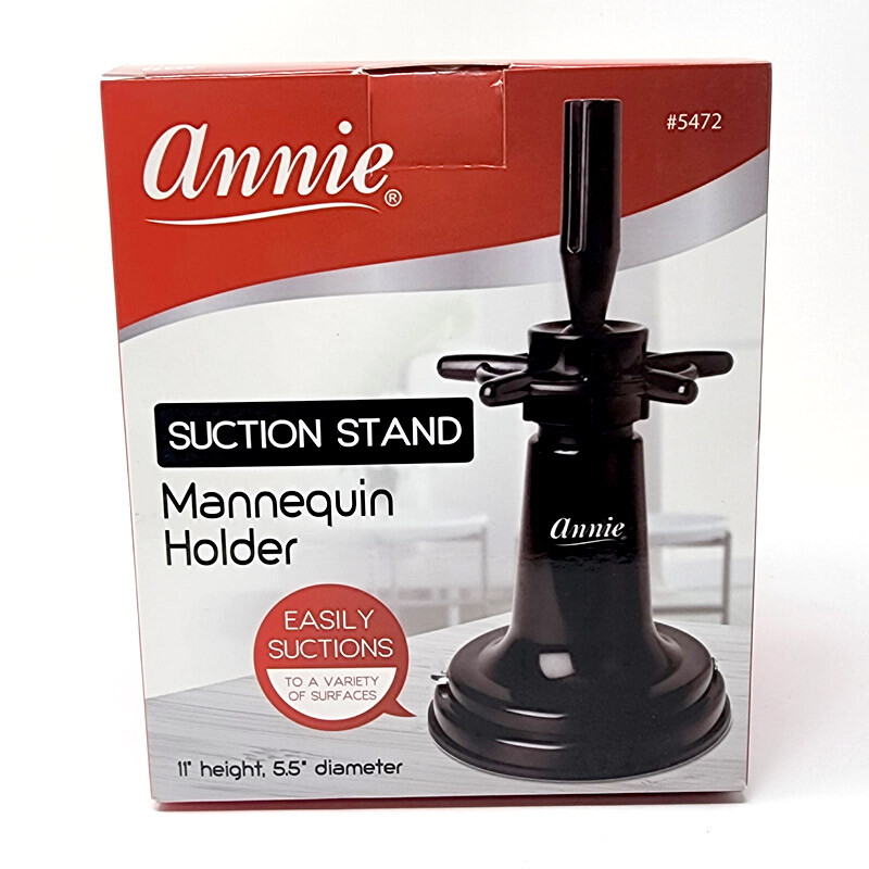 Wig Holder with Suction – Annie Mannequin Holder with Suction Table Stand