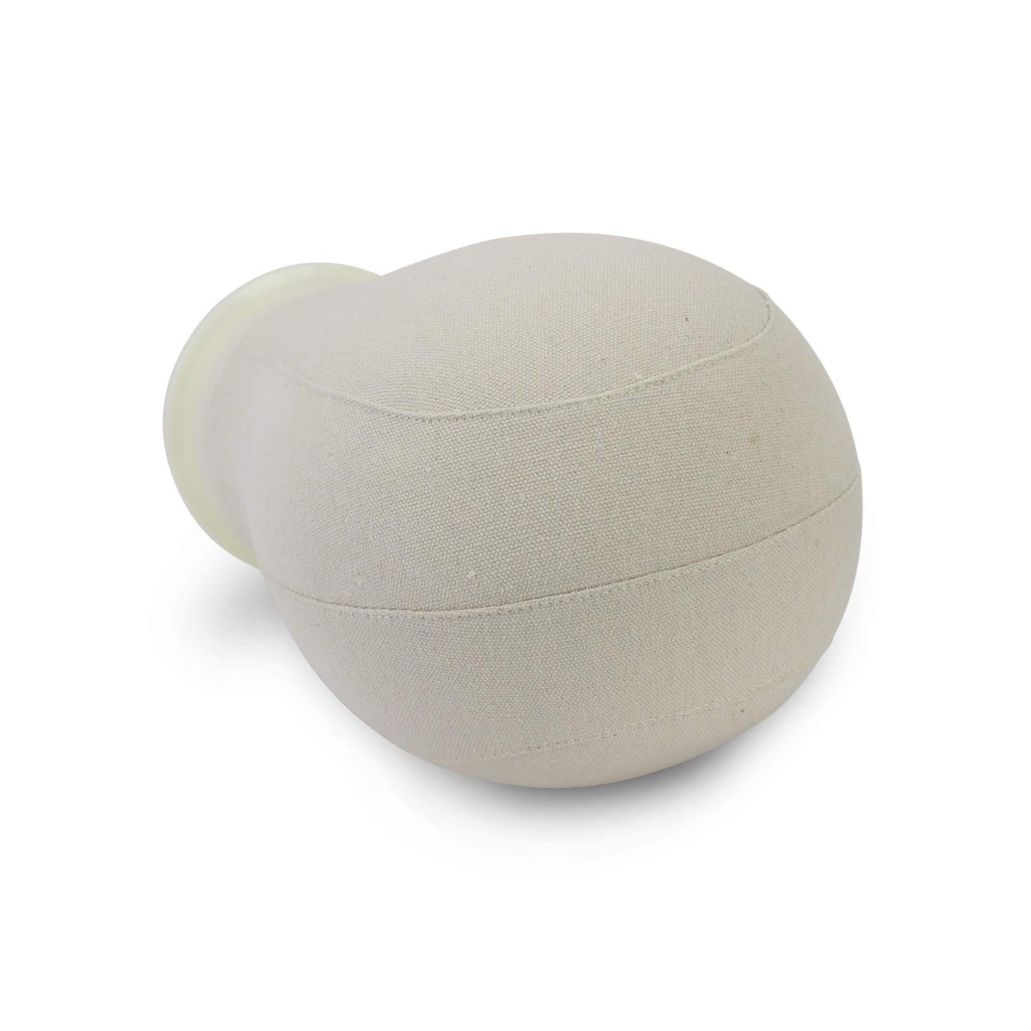 Eerya 21-24 Inch Canvas Block Head Set for 22 with Stand, Light Brown