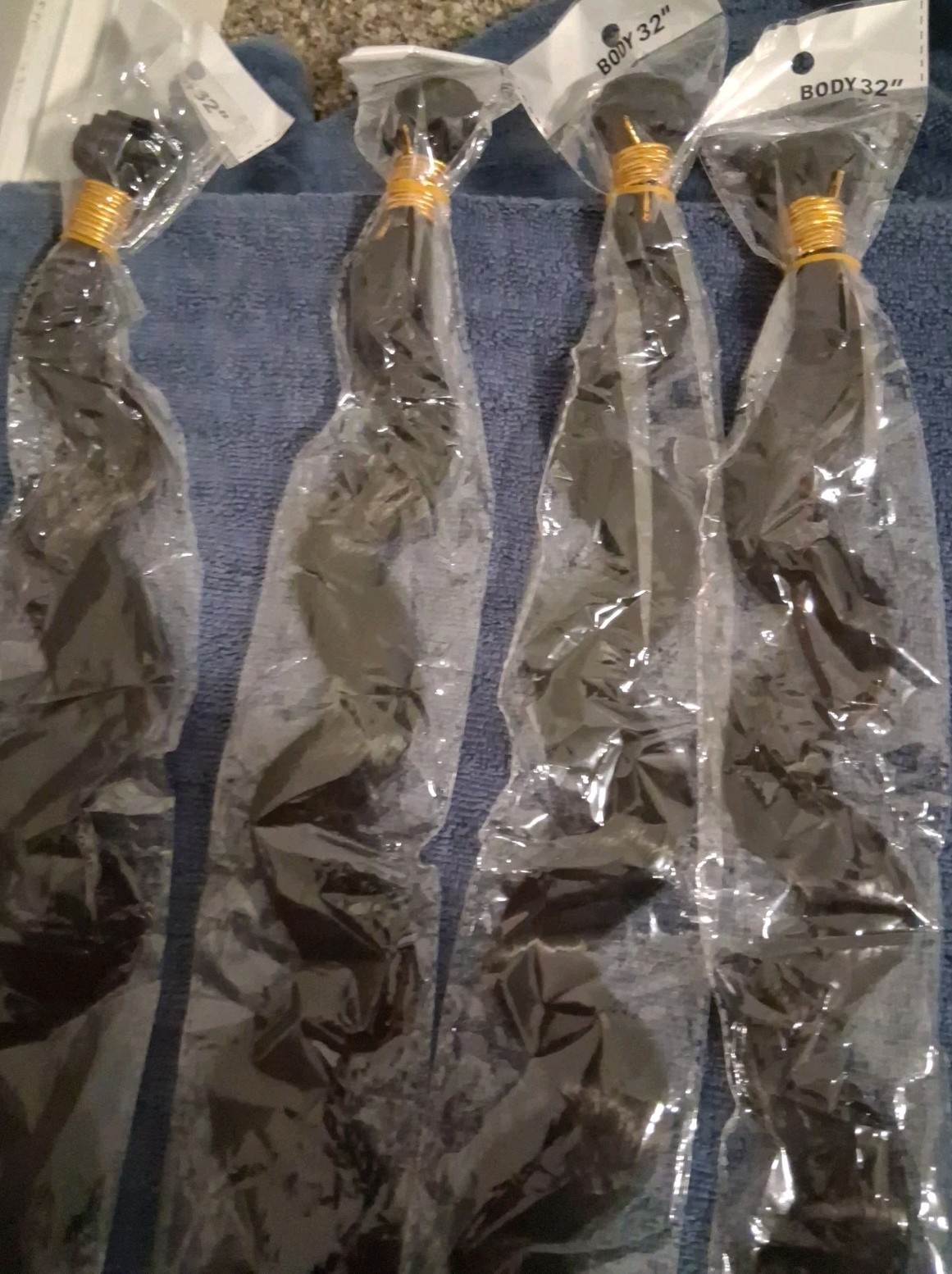 Human Hair Body Wave Extensions 32 Inch