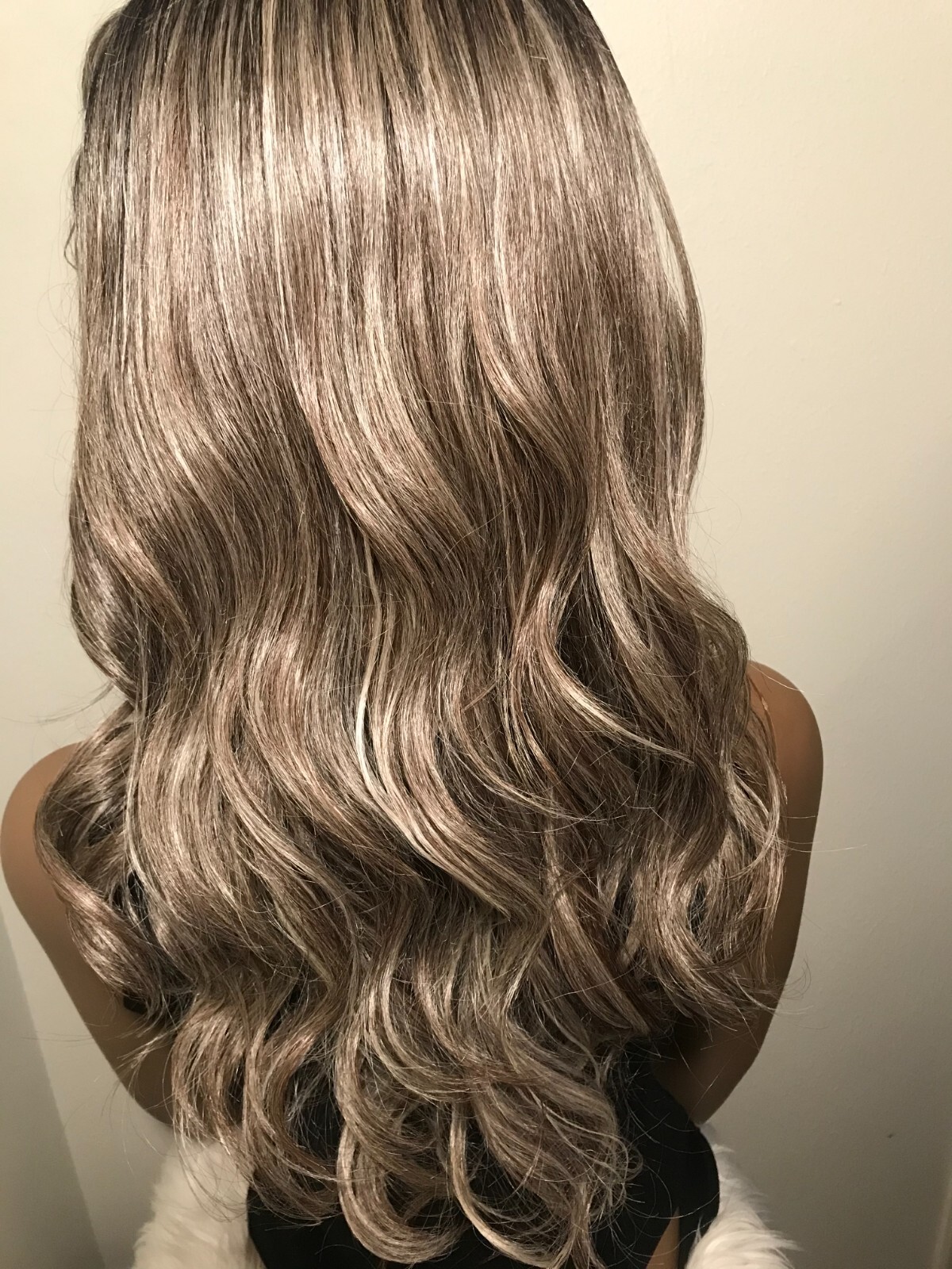 NWT SIS 3 Way Part Long Ponytail UP-DO Fashion Ombre LaceFront Wig
