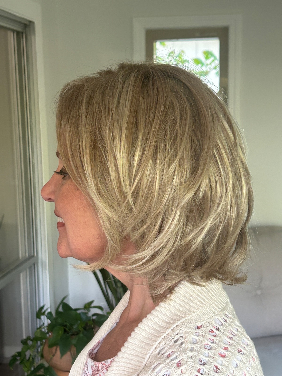 PREOWNED MONIKA Wig by ESTETICA Lace Front, Mono Part in RH1488M