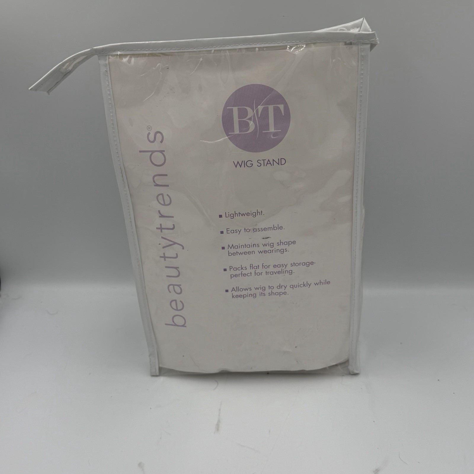 BeautyTrends Synthetic Hair Care Travel Kit Wig Stand Style Spray Conditioner
