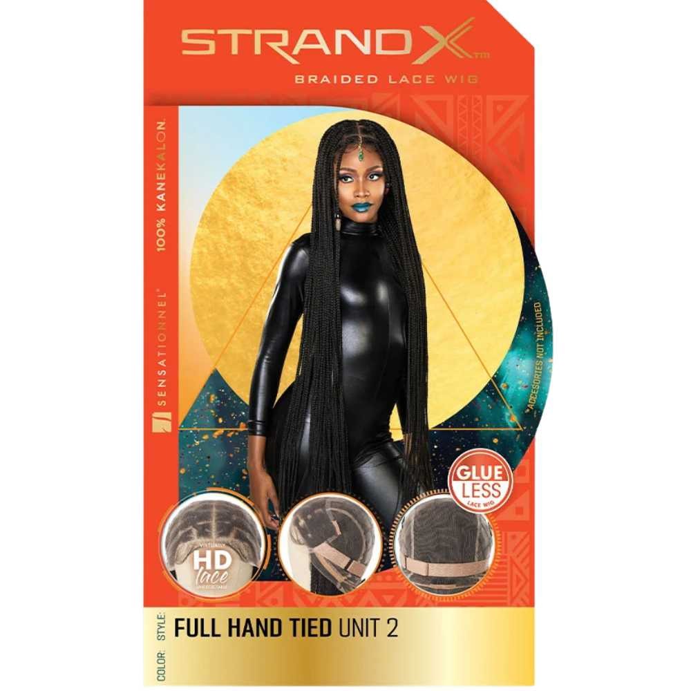 Sensationnel Strand X Pre-Braided Lace Wig – Full Hand-Tied Unit 2