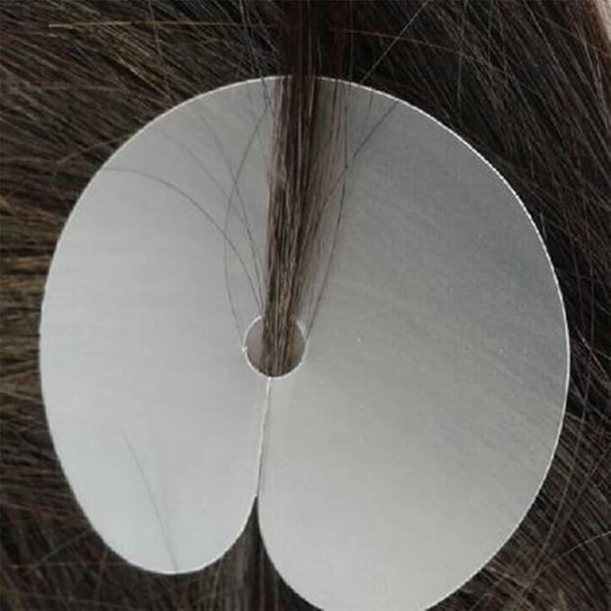 10 Hair Extension Scalp Protector Glue Gun Shields Discs Thermal Guards Flakes